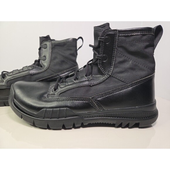 Nike black Military Tac Boots w/ Hard Rubber Soles NWOB US Mens Sz 9.5 Combat - Picture 4 of 12
